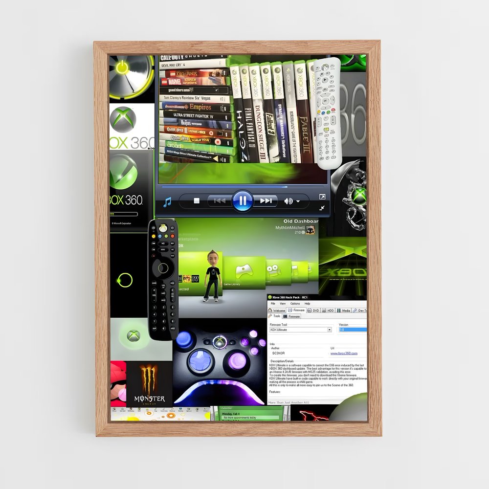 Poster Palette de Pixels – affiche Consoles (vue 4)
